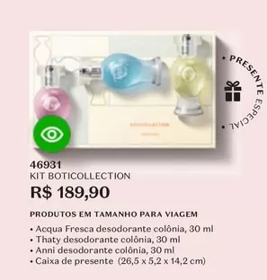 Oferta de Acqua - Kit Boticollection por R$189,9 em O Boticário