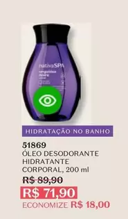 Oferta de O boticario - Oleo Desodorante Hidratante Corporal por R$71,9 em O Boticário