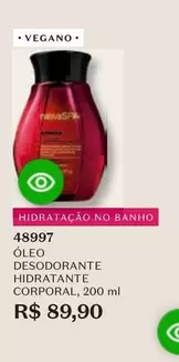 Oferta de O boticario - Óleo Desodorante Hidratante Corporal por R$89,9 em O Boticário