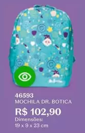 Oferta de 19 - Mochila Dr. Botica por R$102,9 em O Boticário