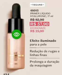 Oferta de Primer - Efeito Iluminado por R$5790 em O Boticário