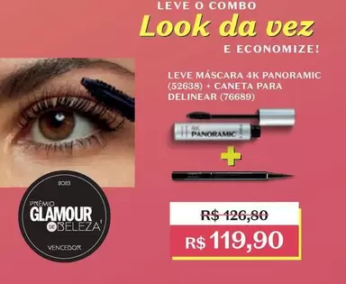 Oferta de Leve -  O Combo Look Da Wez por R$119,9 em O Boticário