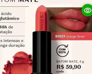 Oferta de Mate - Batom Mate por R$59,9 em O Boticário