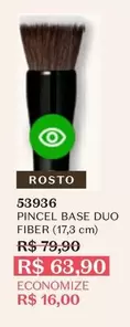 Oferta de O boticario - Pincel Base Duo Fiber por R$68,9 em O Boticário