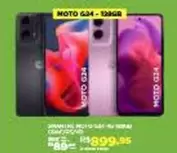 Oferta de Moto G24-220gp por R$899,95 em DB Supermercados