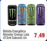 Oferta de Monster - Bebida Energética  Energy Lata por R$7,49 em Spani Atacadista