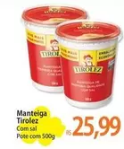 Oferta de Tirolez - Manteiga por R$25,99 em Atacadão