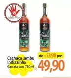 Oferta de Cachaça - Cachaça Jambu por R$49,9 em Atacadão