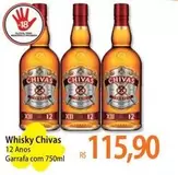 Oferta de Chivas - Whisky 12 Anos por R$115,9 em Atacadão