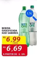 Oferta de Sabores - Bebida Gaseificada H2o! Sabores por R$6,99 em Assaí Atacadista