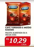 Oferta de Kimimo - Café Torrado E Moído por R$10,29 em Assaí Atacadista