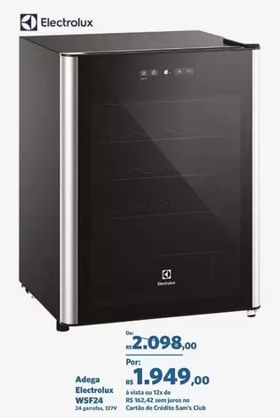 Oferta de Electrolux - Adesa  WSF24 por R$2098 em Sam's Club