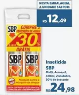 Oferta de SBP - Inseticida por R$24,98 em Sam's Club