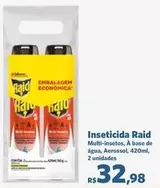 Oferta de Raid - Inseticida por R$32,98 em Sam's Club