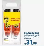 Oferta de Raid - Inseticida por R$31,98 em Sam's Club