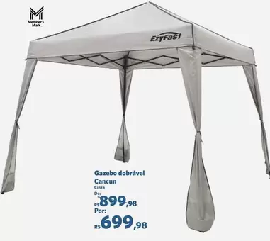 Oferta de Gazebo Dobrável Cancun por R$699,98 em Sam's Club