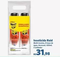 Oferta de Raid - Inseticida por R$31,98 em Sam's Club