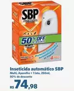 Oferta de SBP - Inseticida Automático por R$74,98 em Sam's Club