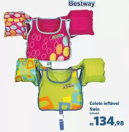 Oferta de Bestway - Colete Inflavel Swin Infantil por R$134,98 em Sam's Club