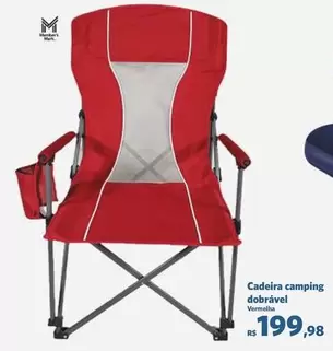 Oferta de Camping - Cadeira Camping Dobrável por R$199,98 em Sam's Club