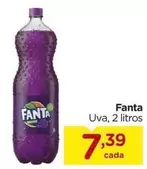 Oferta de Fanta - Uva por R$7,39 em Carrefour