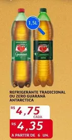 Oferta de Guaraná Antarctica - Refrigerante Tradicional Ou Zero por R$4,75 em Assaí Atacadista