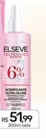 Oferta de L'Oréal - Elseve Acidificante Ultra Gloss por R$51,99 em Drogal