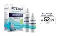 Oferta de UltraSept - Kit por R$52,29 em Drogal