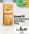 Oferta de Sveda - Pil Cera Depilatória Refil Rollon por R$6,49 em Drogal