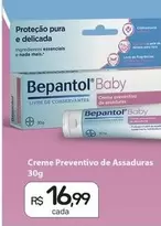 Oferta de Bepantol - Creme Preventivo De Assaduras por R$16,99 em Drogal