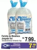 Oferta de Sul - Farinha De Mandioca Jangada por R$7,99 em Fort Atacadista