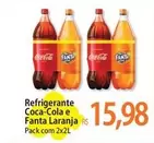 Oferta de Coca-Cola - Refrigerante E Fanta Laranja por R$15,98 em Atacadão