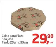 Oferta de São José - Caixa Para Pizza Fardo 25un X 35cm por R$29,9 em Tenda Atacado