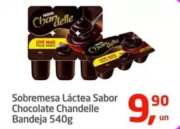 Oferta de Chandelle - Sobremesa Láctea Sabor Chocolate Bandeja por R$9,9 em Tenda Atacado