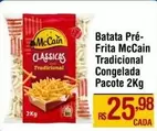 Oferta de McCain - Batata Pré- Frita Tradicional Congelada por R$25,98 em Max Atacadista