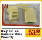 Oferta de Lac - Queijo Lac Lelo Mussarela Pacote por R$53,9 em Max Atacadista