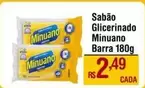 Oferta de Minuano - Sabão Glicerinado por R$2,49 em Max Atacadista