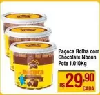 Oferta de Paçoca -  Rolha Com Chocolate por R$29,9 em Max Atacadista