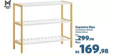 Oferta de Sapateira Ripa por R$169,98 em Sam's Club