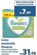 Oferta de Pampers - Lenço Umedecido por R$31,98 em Sam's Club