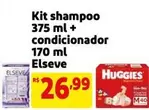 Oferta de Elsève - Kit Shampoo + Condicionador por R$26,99 em Mercado Extra