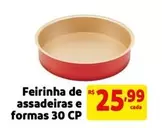 Oferta de De   - Feirinha De Assadeiras E Formas 30 Cp por R$25,99 em Mercado Extra