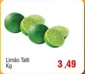 Oferta de Taiti - Limão Taiti por R$3,49 em Spani Atacadista