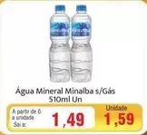 Oferta de Minalba - Água Mineral S/ Gás por R$1,49 em Spani Atacadista