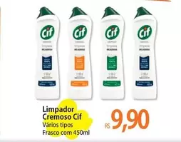 Oferta de Cif - Limpador Cremoso por R$9,9 em Atacadão