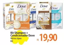 Oferta de Dove - Kit Shampoo + Condicionador por R$19,9 em Atacadão