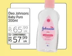 Oferta de Johnson's - Oleo Baby Puro por R$57,99 em Supermercado Dalben