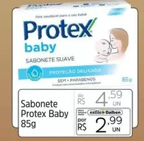 Oferta de Protex - Sabonete Baby por R$2,99 em Supermercado Dalben