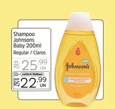 Oferta de Johnson's - Shampoo Baby por R$22,99 em Supermercado Dalben