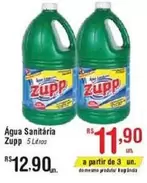 Oferta de Zupp - Água Sanitária por R$12,9 em Fort Atacadista